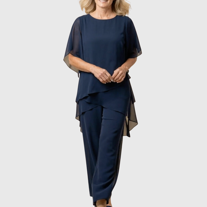 ELARA | Vloeiende Palazzoset voor elegante comfort en stijl
