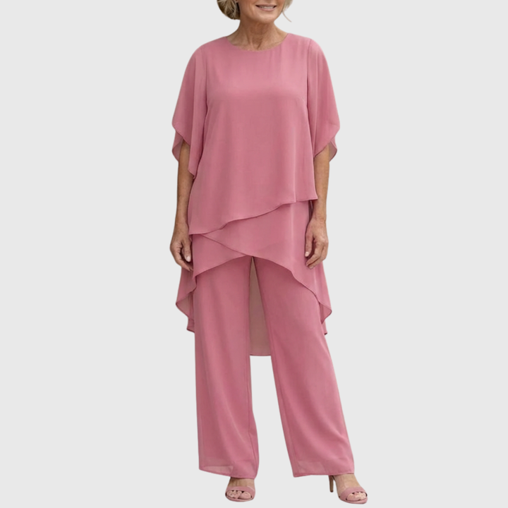 ELARA | Vloeiende Palazzoset voor elegante comfort en stijl