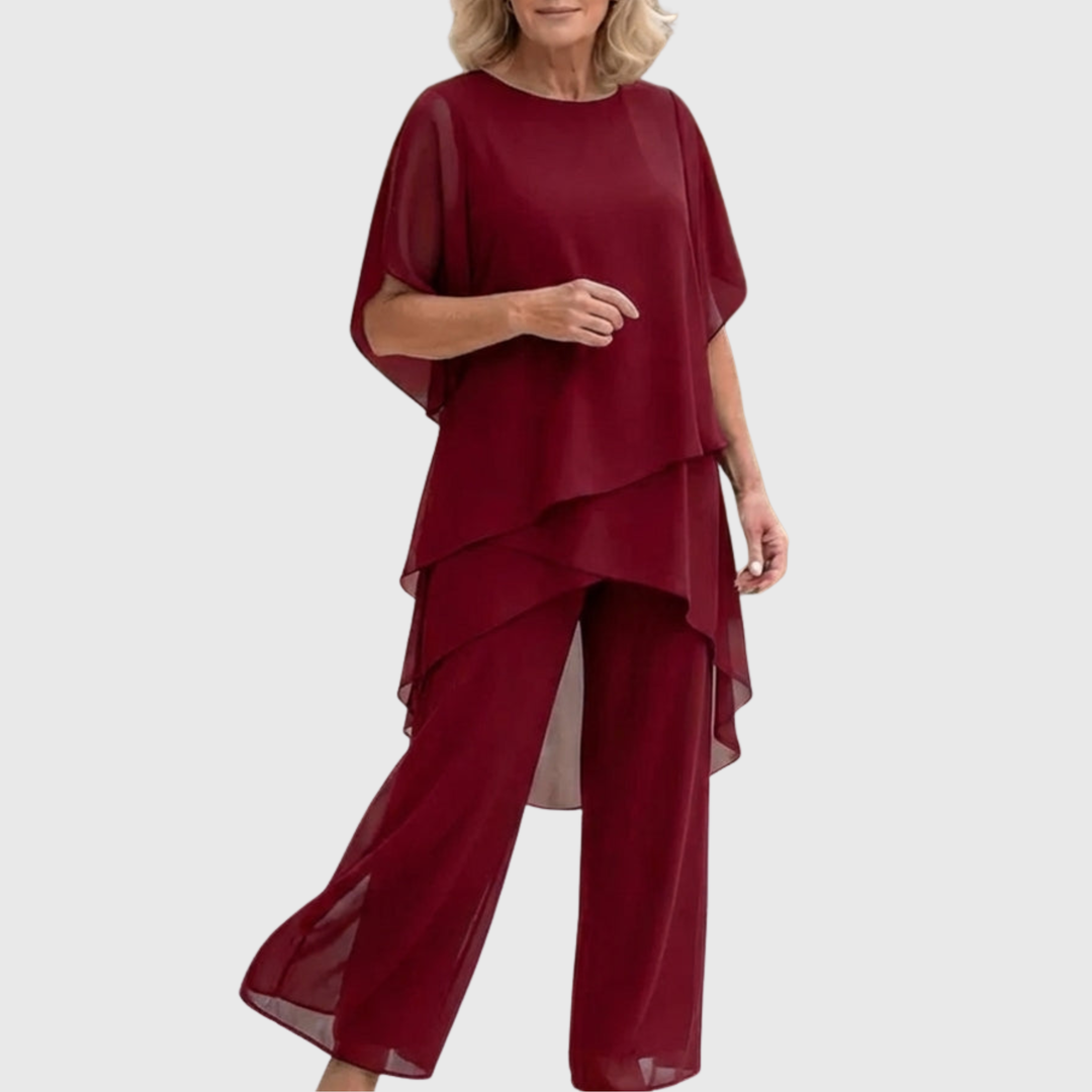 ELARA | Vloeiende Palazzoset voor elegante comfort en stijl