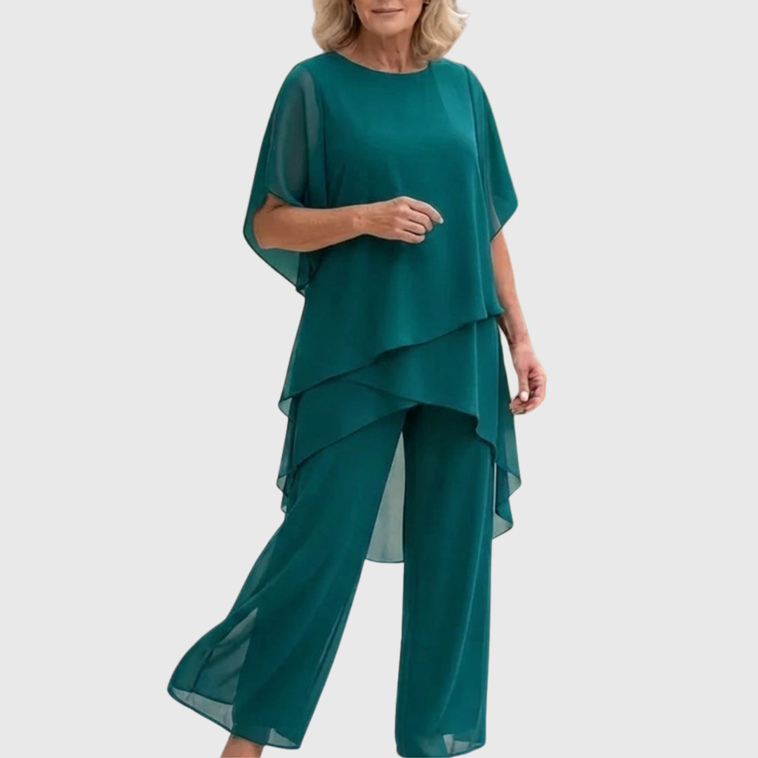 ELARA | Vloeiende Palazzoset voor elegante comfort en stijl
