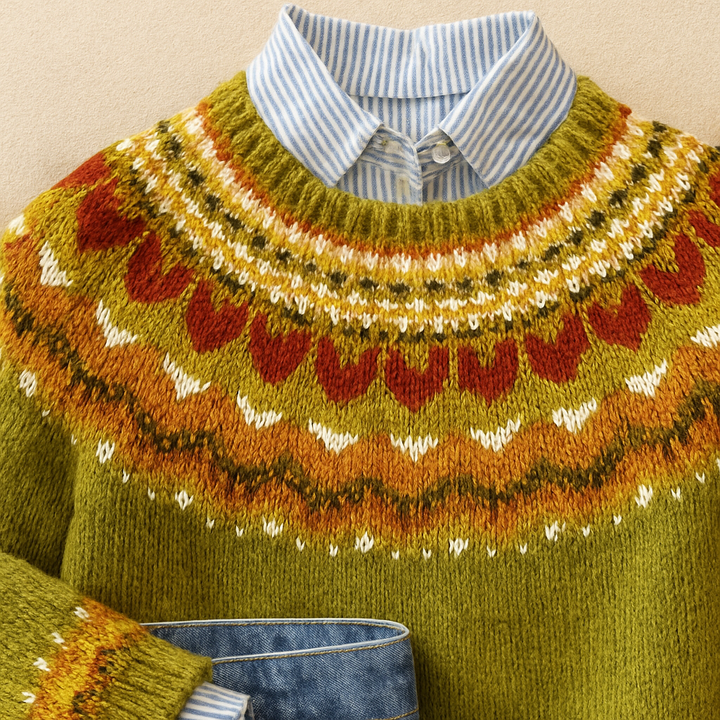 Ardent™ | Klassieke Vintage Gebreide Trui