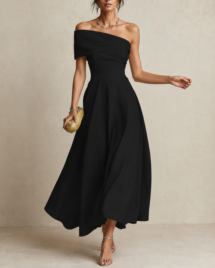 Wenda | Elegante Soepelvallende Maxi Jurk voor Dames