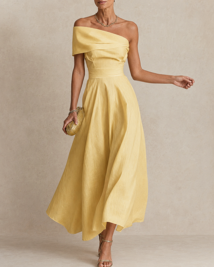 Wenda | Elegante Soepelvallende Maxi Jurk voor Dames