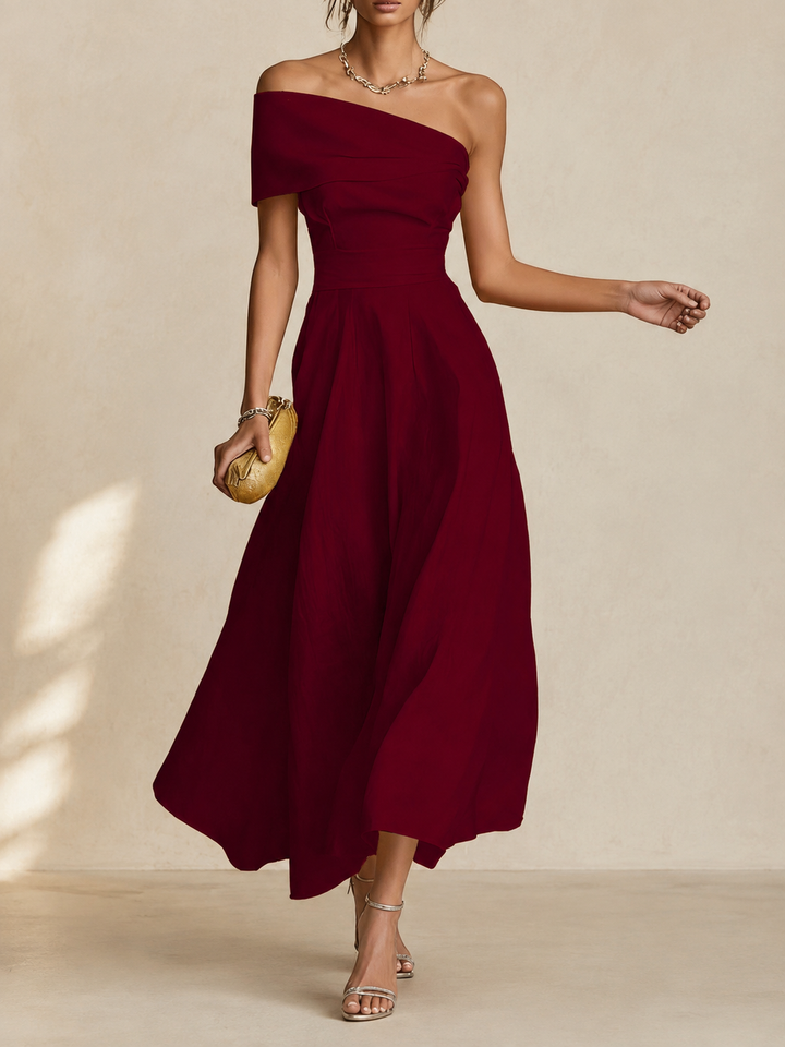 Wenda | Elegante Soepelvallende Maxi Jurk voor Dames