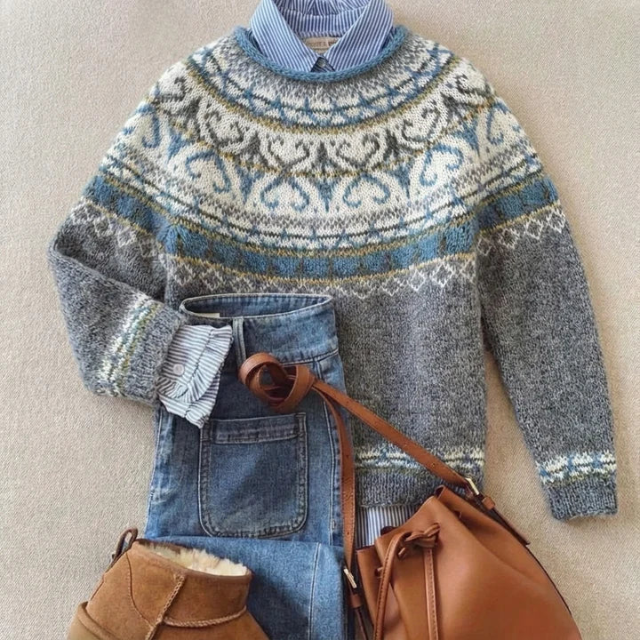 Luxe™ | Chique Vintage Gebreide Trui