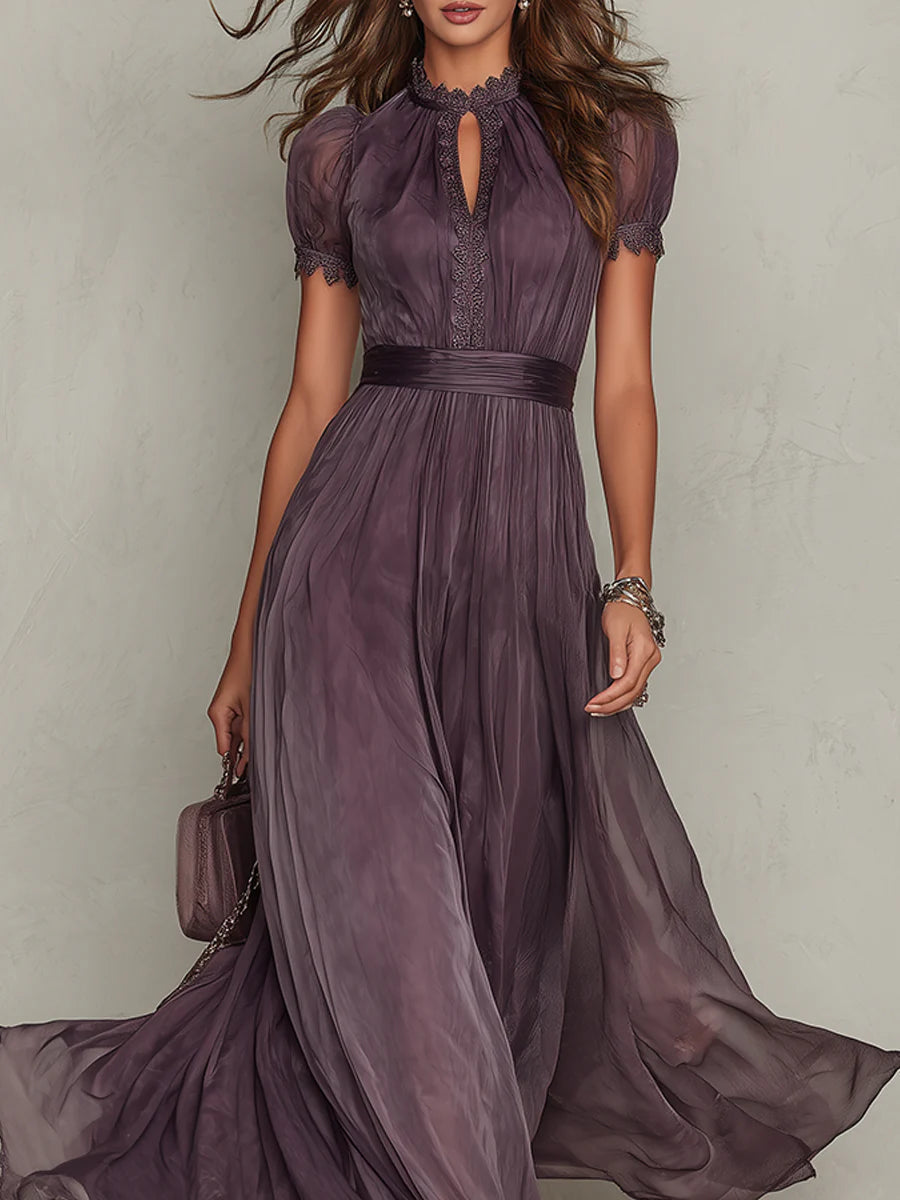 Elara | Chiffon maxi-jurk
