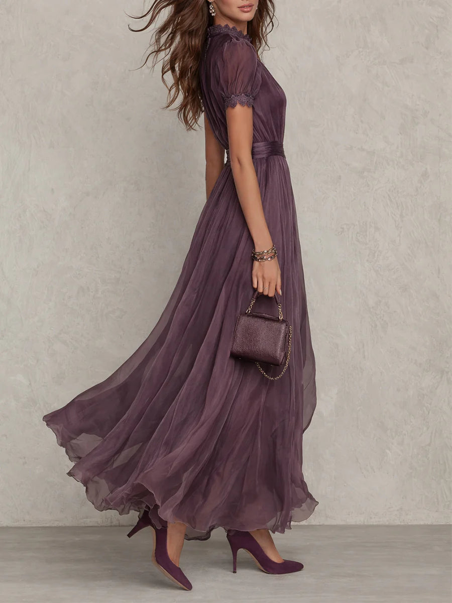 Elara | Chiffon maxi-jurk