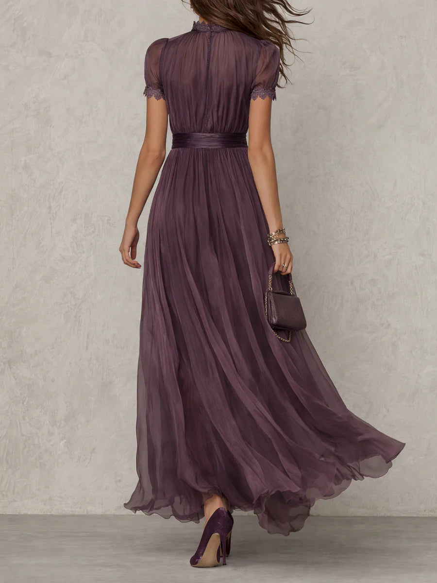 Elara | Chiffon maxi-jurk